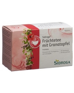 SIDROGA Früchtetee mit Granatapfel 20 Btl 2 g