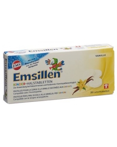 EMSILLEN Kinder-Halstabletten mit Vanille 20 Stk