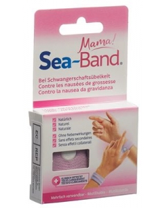 SEA-BAND Mama Akupressurband pink f Schwang 1 Paar