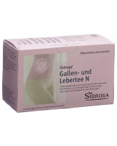 SIDROGA Gallen- und Lebertee N Btl 20 Stk