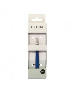 HERBA Pinzette schräg Inox blau