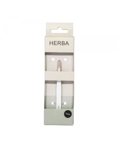 HERBA Pinzette spitz Inox weiss