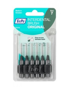 TEPE Interdental Brush 1.3mm grau 6 Stk
