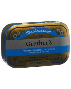 GRETHERS Blackcurrant Past Ds 110 g