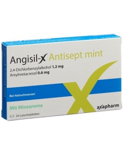 ANGISIL-X Antisept Lutschtabl mint 24 Stk