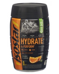 ISOSTAR Hydrate & Perform Plv Orange Ds 400 g