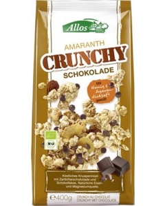 ALLOS Amaranth Crunchy Schokolade Btl 400 g