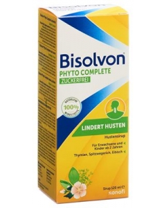 BISOLVON Phyto Compl sugar free Hustensirup 120 ml