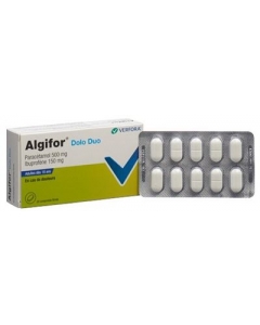 ALGIFOR Dolo Duo Filmtabl 500 mg/150 mg 20 Stk