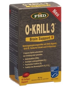 FMD O-Krill 3 Brain Support Kaps Blist 60 Stk