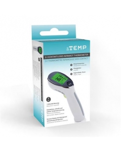 1TEMP 3in1 Thermometer Infrarot kontaktlos 1Sek