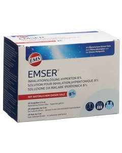 EMSER Inhalationslösung 8 % hyperton 20 Stk