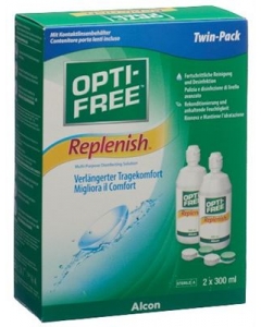 OPTI FREE REPLENISH Desinfektionslösung 2 x 300 ml