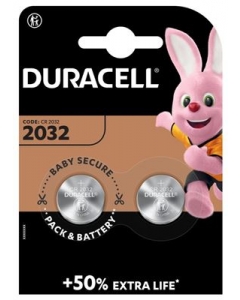 DURACELL Batt CR2032 3V Lithium B2 XL 2 Stk