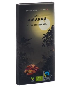 AMARRU Cacao Intense 92% Bio Fairtrade 80 g