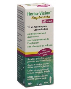 HERBA VISION Euphrasia MD sine Augentropfen 10 ml