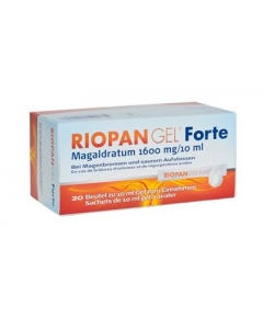 RIOPAN GEL Forte 1600 mg (neu) 20 Btl 10 ml