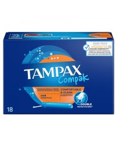 TAMPAX Tampons Compak Super Plus 18 Stk