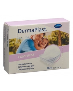 DERMAPLAST Compress 6x8cm 80 Stk