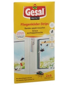 GESAL PROTECT Fliegenköder-Strips 2 x 6 Stk