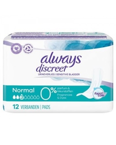 ALWAYS Discreet Inkontinenz Normal (neu) 12 Stk
