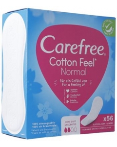 CAREFREE Cotton Feel Karton 56 Stk