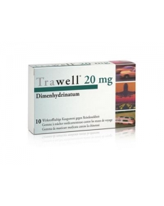 TRAWELL Kaugummi Dragées 20 mg Ad 10 Stk